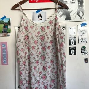 floral nightgown